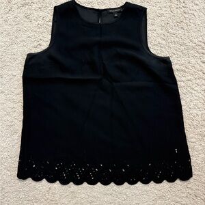 Elegant Black Sleeveless Top